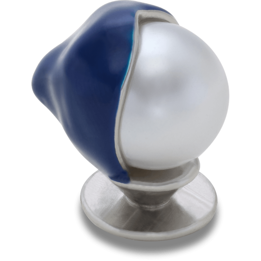 Blue Dipped Enamel SMT Pearl Jibbitz™ charms for Women|Men