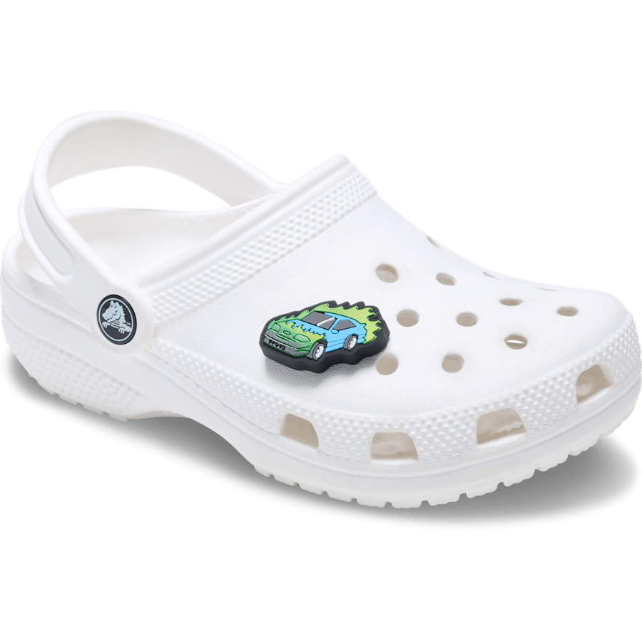 Lights Up Fire Race Car Jibbitz™ charms for Women|Men