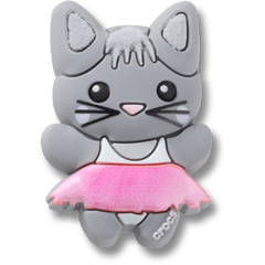 Cutie Ballerina Kitty Jibbitz™ charms for Women|Men|Jibbitz™ Charms