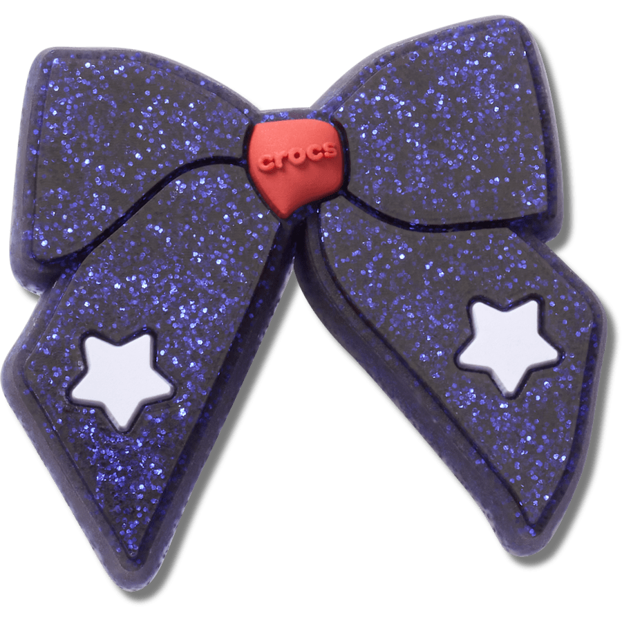 Glittery Blue Bow Jibbitz™ charms for Women|Men|Jibbitz™ Charms
