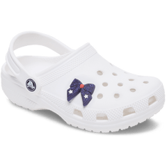 Glittery Blue Bow Jibbitz™ charms for Women|Men|Jibbitz™ Charms