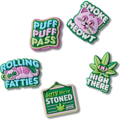 420 Hemp Cuties 5 Pack Jibbitz™ charms for Women|Men|Jibbitz™ Charms