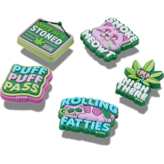 420 Hemp Cuties 5 Pack Jibbitz™ charms for Women|Men|Jibbitz™ Charms