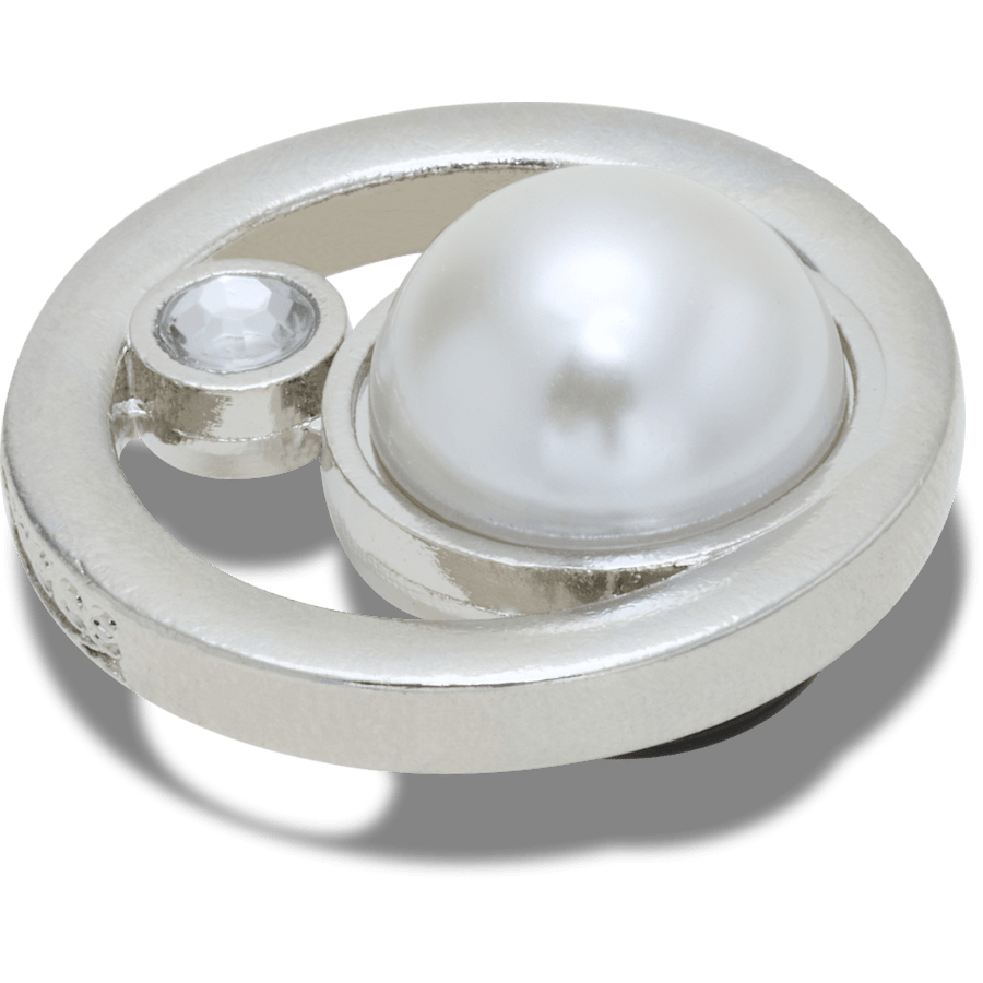 Silver Ring With Pearl Jibbitz™ charms for Women|Men|Jibbitz™ Charms