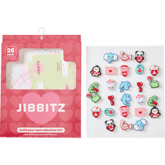 Valentines Day Card 26 Pack Jibbitz™ charms for Women|Men|Jibbitz™ Charms