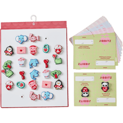 Valentines Day Card 26 Pack Jibbitz™ charms for Women|Men|Jibbitz™ Charms