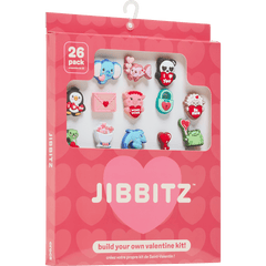 Valentines Day Card 26 Pack Jibbitz™ charms for Women|Men|Jibbitz™ Charms