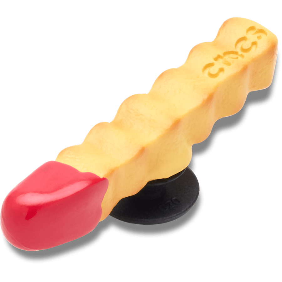 French Fry Dipped in Ketchup Jibbitz™ charms for Women|Men|Jibbitz™ Charms