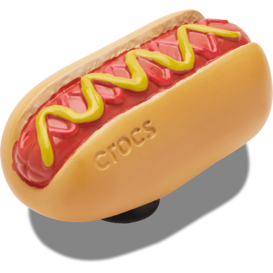 Hot Dog Dipped in Mustard Jibbitz™ charms for Women|Men|Jibbitz™ Charms