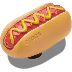 Hot Dog Dipped in Mustard Jibbitz™ charms for Women|Men|Jibbitz™ Charms