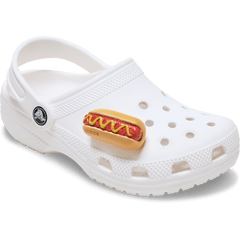 Hot Dog Dipped in Mustard Jibbitz™ charms for Women|Men|Jibbitz™ Charms