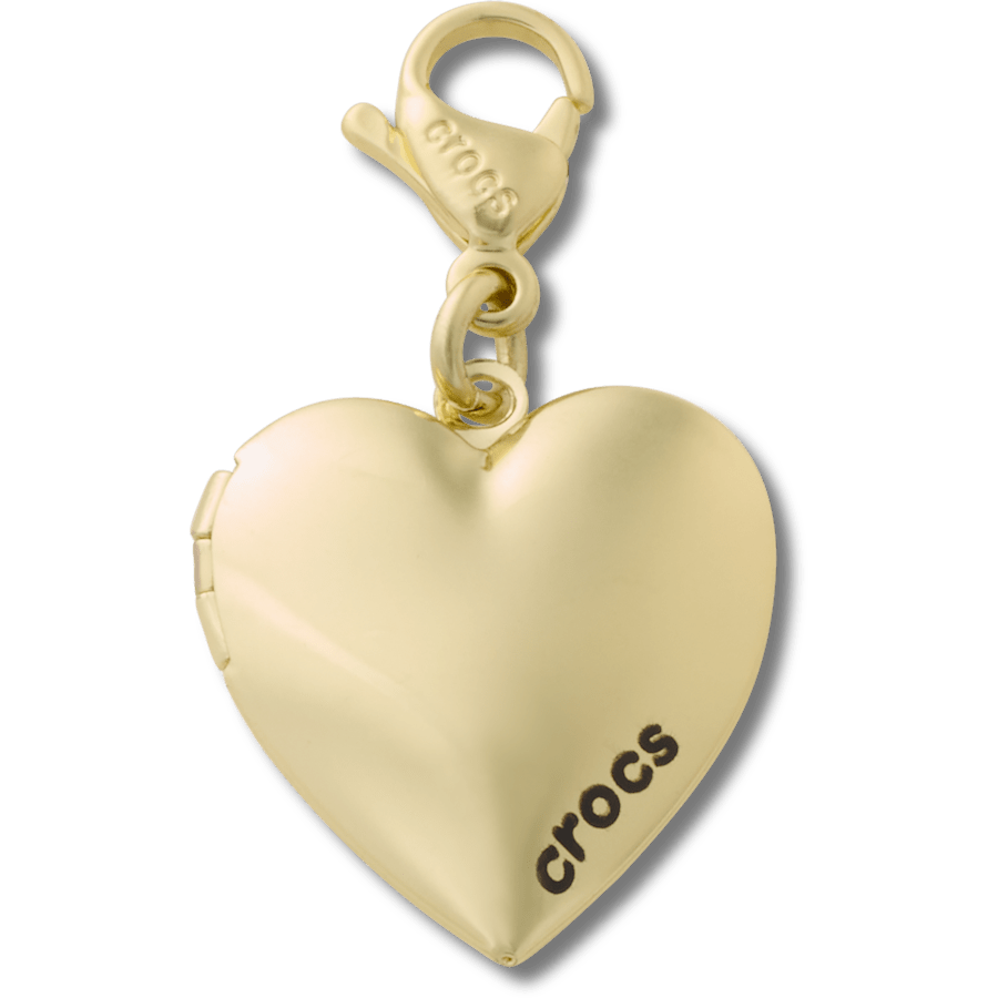 Gold Locket Charm Jibbitz charm for Women|Men|Kids