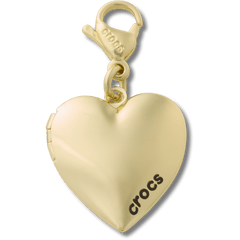 Gold Locket Charm Jibbitz charm for Women|Men|Kids