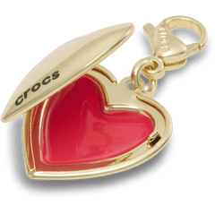 Gold Locket Charm Jibbitz charm for Women|Men|Kids