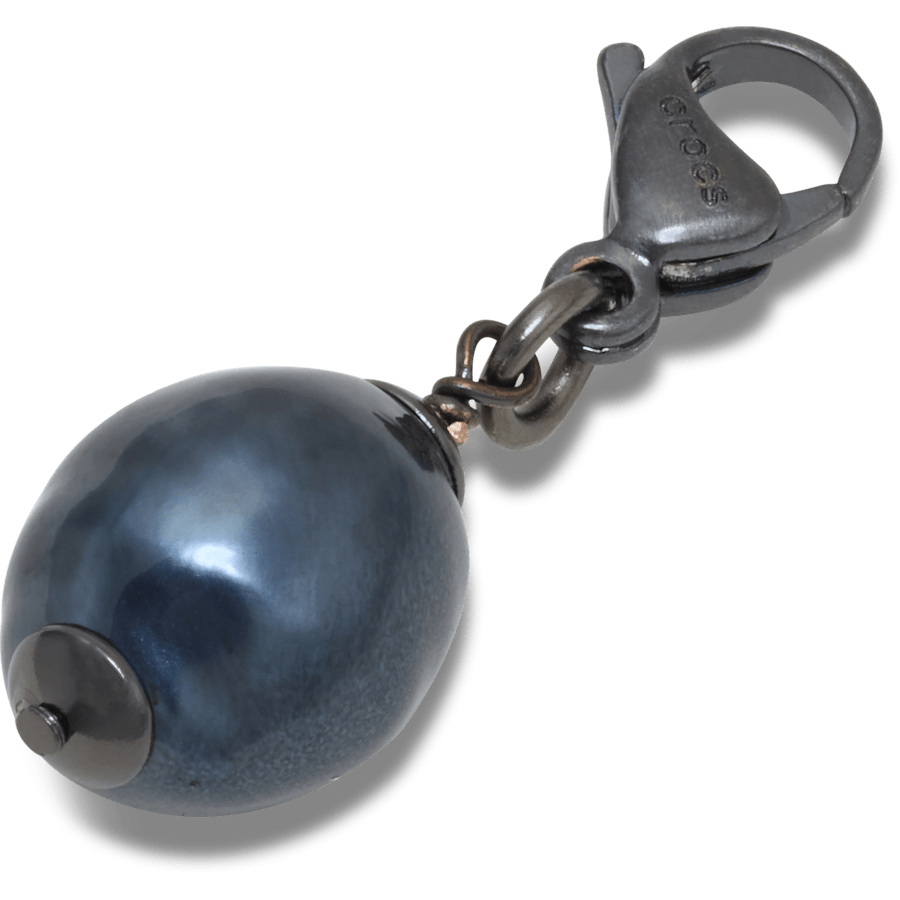 Silver Black SMT Pearl Charm Jibbitz charm for Women|Men|Kids
