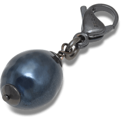 Silver Black SMT Pearl Charm Jibbitz charm for Women|Men|Kids