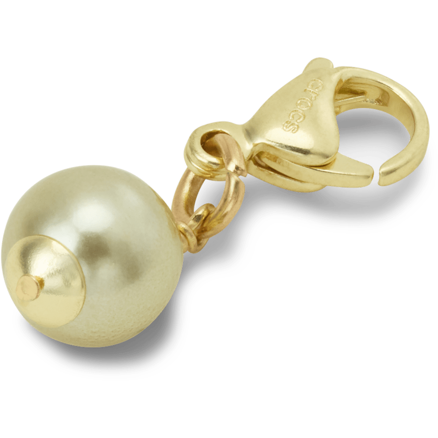 Gold and Green SMT Pearl Charm Jibbitz charm for Women|Men|Kids