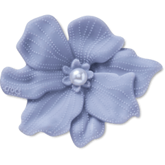 Periwinkle Flower with Pearl Jibbitz™ charms for Women|Men