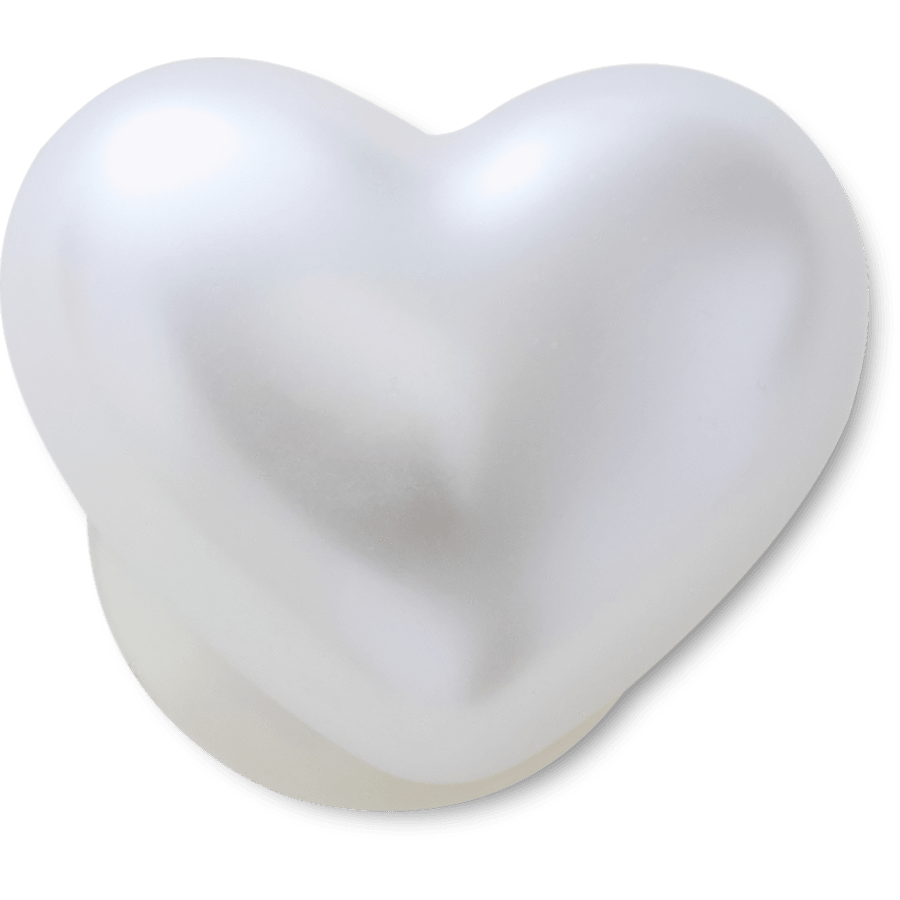 Pearl Heart Jibbitz™ charms for Women|Men|Jibbitz™ Charms