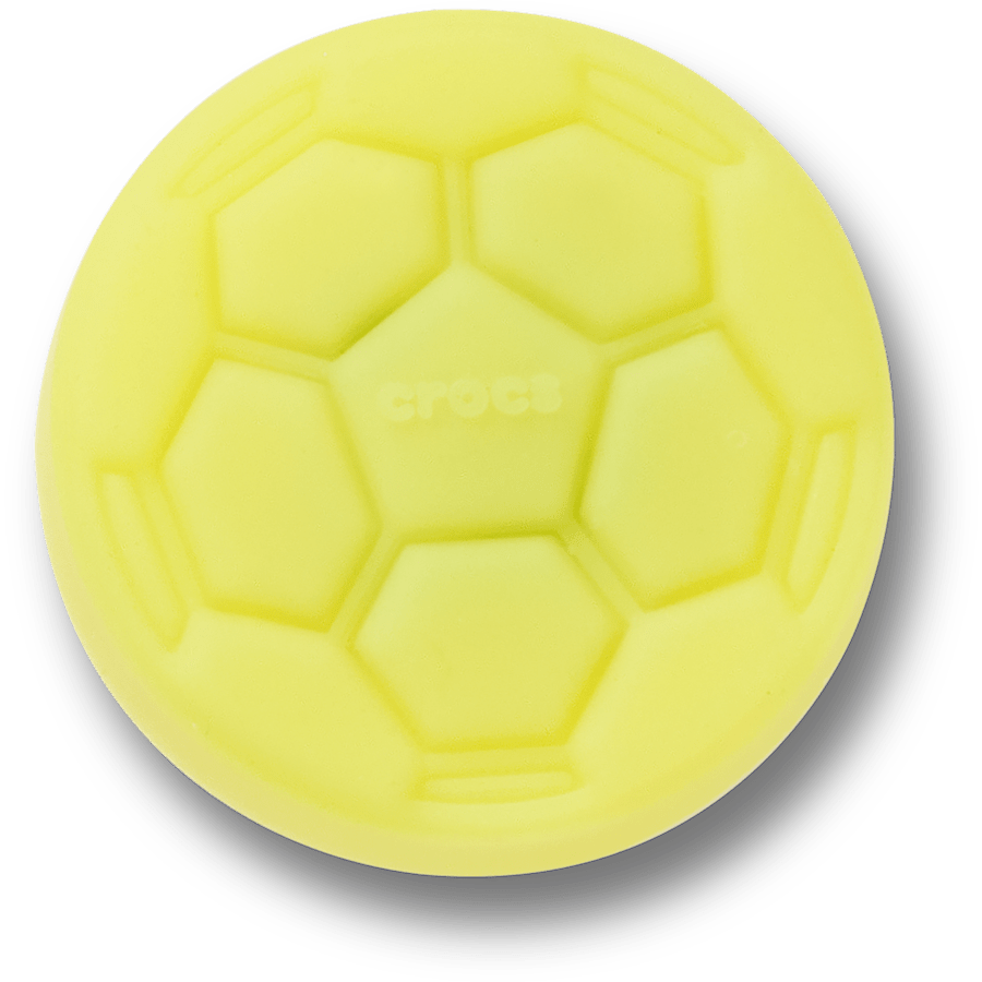 Lights Up Yellow Soccer Ball Jibbitz™ charms for Women|Men|Jibbitz™ Charms