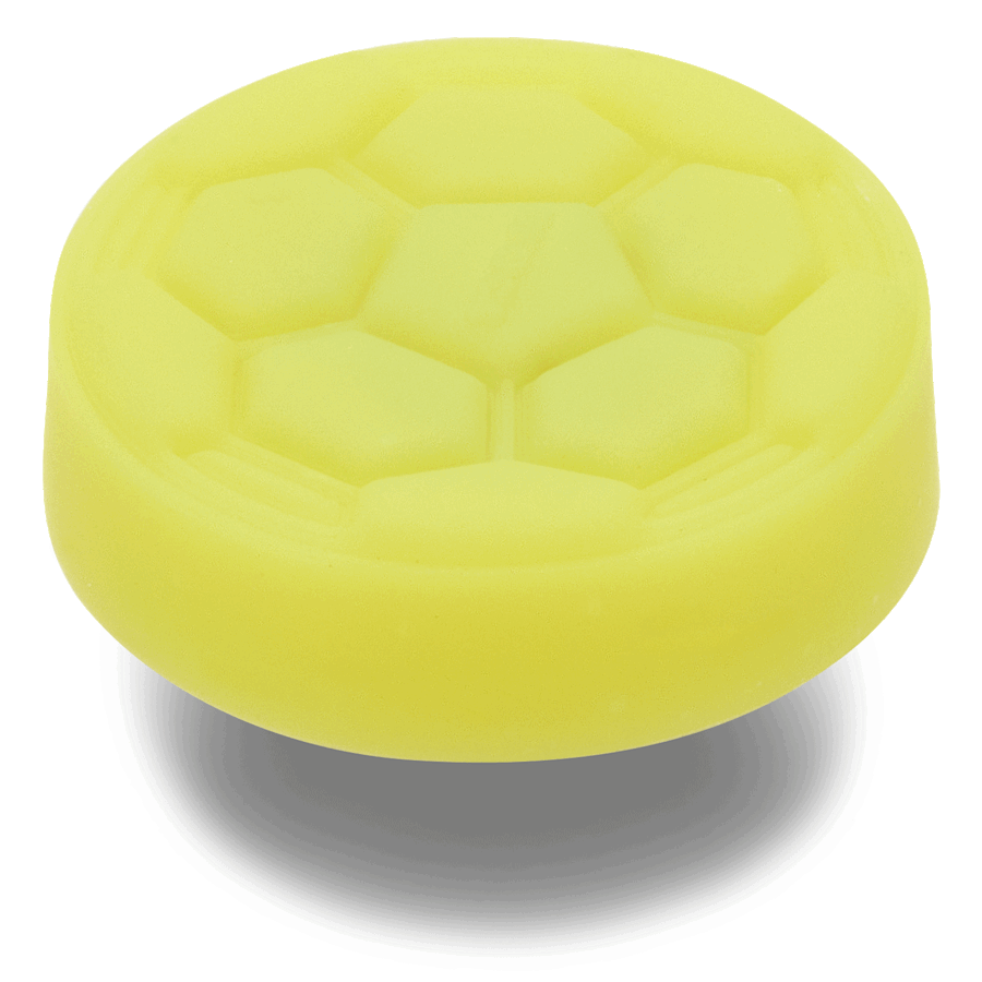 Lights Up Yellow Soccer Ball Jibbitz™ charms for Women|Men|Jibbitz™ Charms