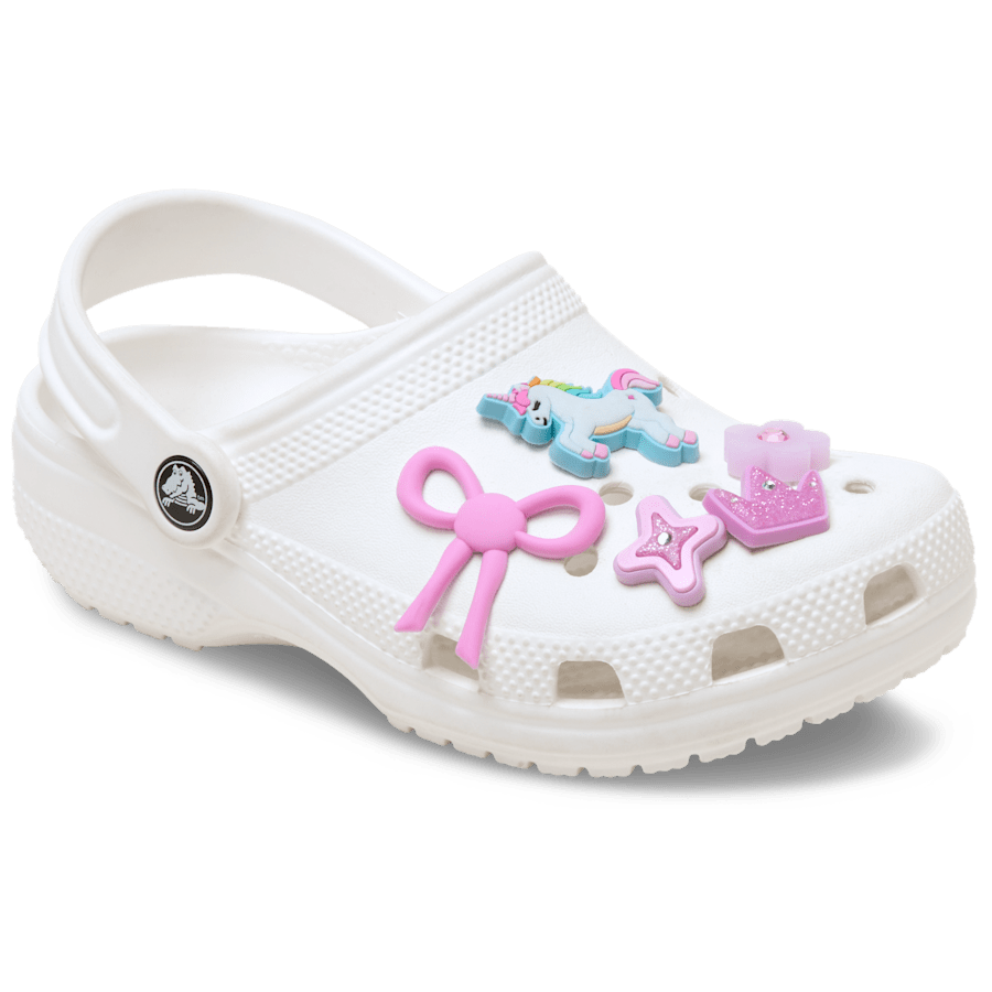 Sweet Pink Girls 5 Pack Jibbitz™ charms for Women|Men|Kids|Jibbitz™ Charms
