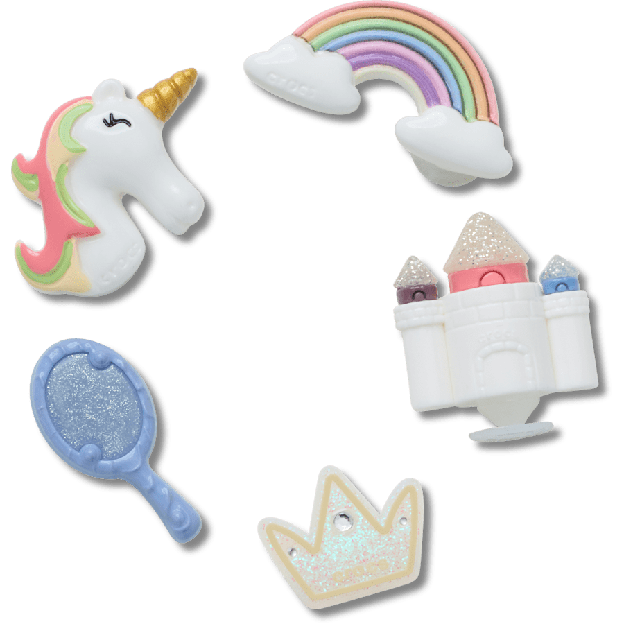 Pretty Princess 5 Pack Jibbitz™ charms for Women|Men|Jibbitz™ Charms