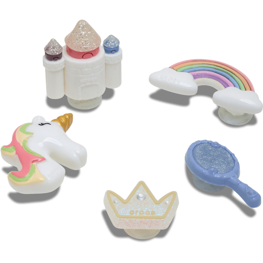 Pretty Princess 5 Pack Jibbitz™ charms for Women|Men|Jibbitz™ Charms