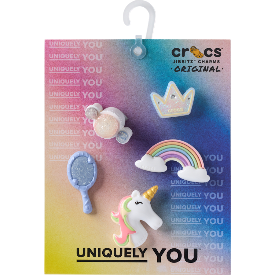 Pretty Princess 5 Pack Jibbitz™ charms for Women|Men|Jibbitz™ Charms