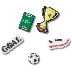 Soccer Star 5 Pack Jibbitz™ charms for Women|Men|Jibbitz™ Charms