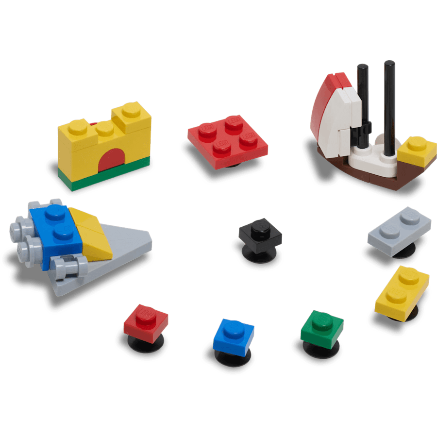 LEGO® Masterbrand 10 Pack Jibbitz™ charms for Women|Men|Jibbitz™ Charms