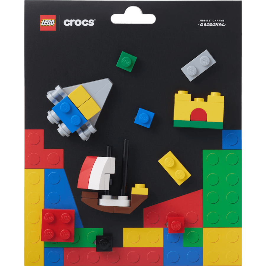 LEGO® Masterbrand 10 Pack Jibbitz™ charms for Women|Men|Jibbitz™ Charms