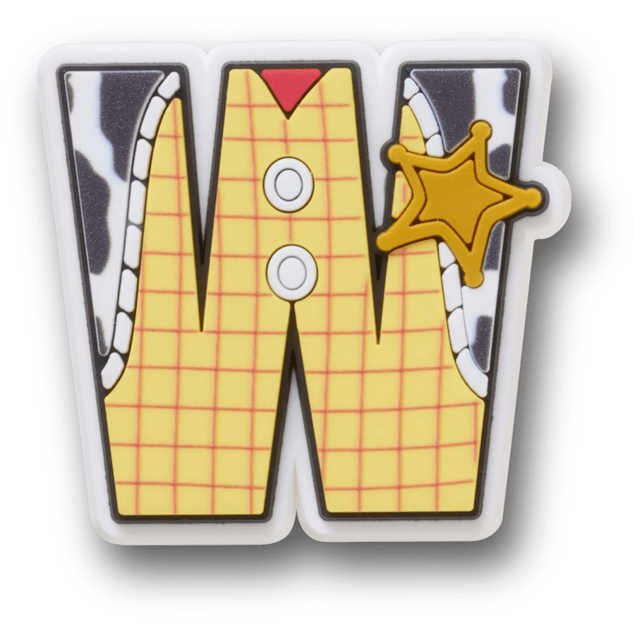 Disney Character Letter W Jibbitz™ charms for Women|Men|Kids|Jibbitz™ Charms