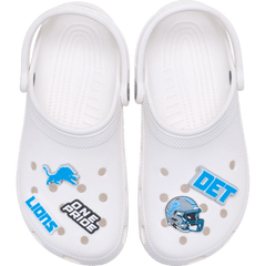 NFL Detroit Lions 5 Pack Jibbitz Shoe Charm for Women|Men|Jibbitz™ Charms