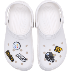NFL Pittsburgh Steelers 5 Pack Jibbitz Shoe Charm for Women|Men|Jibbitz™ Charms