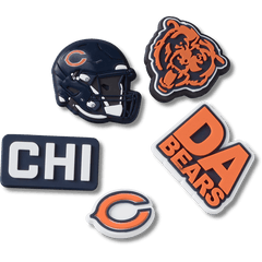 NFL Chicago Bears 5 Pack Jibbitz Shoe Charm for Women|Men|Jibbitz™ Charms