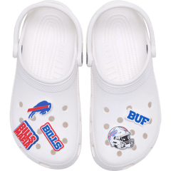 NFL Buffalo Bills 5 Pack Jibbitz Shoe Charm for Women|Men|Jibbitz™ Charms