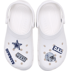 NFL Dallas Cowboys 5 Pack Jibbitz Shoe Charm for Women|Men|Jibbitz™ Charms