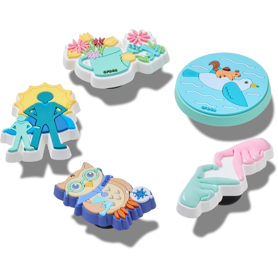 Got Your Back 5 Pack Jibbitz™ charms for Women|Men|Jibbitz™ Charms