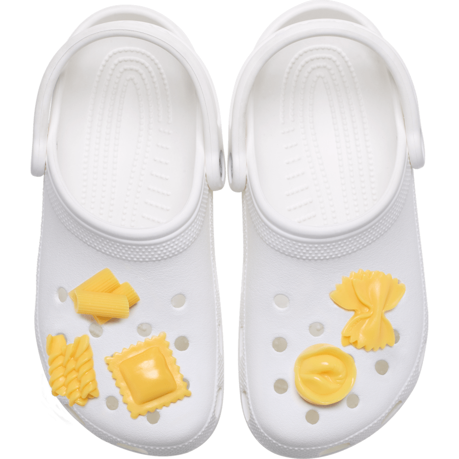 Realistic Pasta 5 Pack Jibbitz™ charms for Women|Men|Jibbitz™ Charms