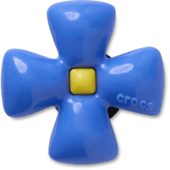 Puffy Blue Flower Jibbitz™ charms for Women|Men