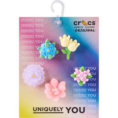 Beaded Flowers 5 Pack Jibbitz™ charms for Women|Men|Jibbitz™ Charms