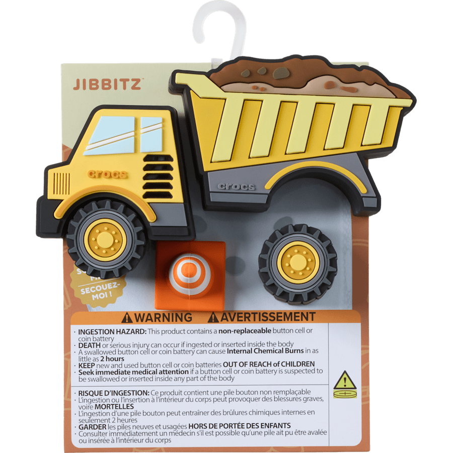 MYO Construction Truck5Pack Jibbitz™ charms for Women|Men|Jibbitz™ Charms