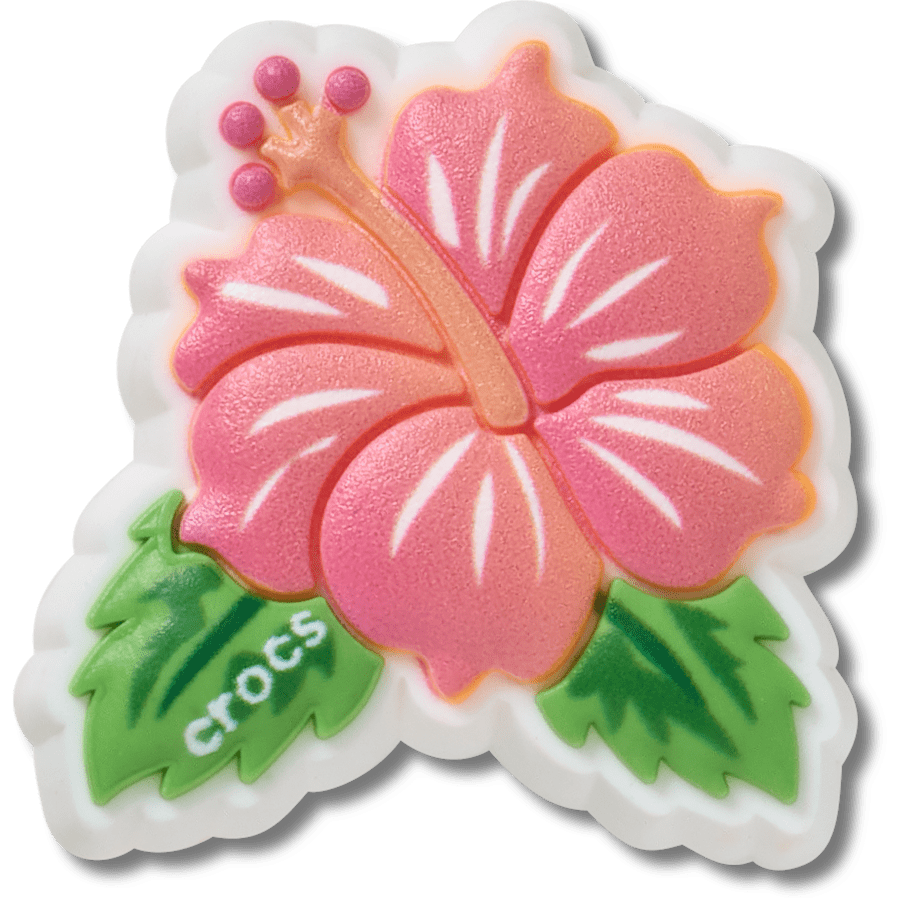 Blue Tropical Hibiscus Jibbitz™ charms for Women|Men