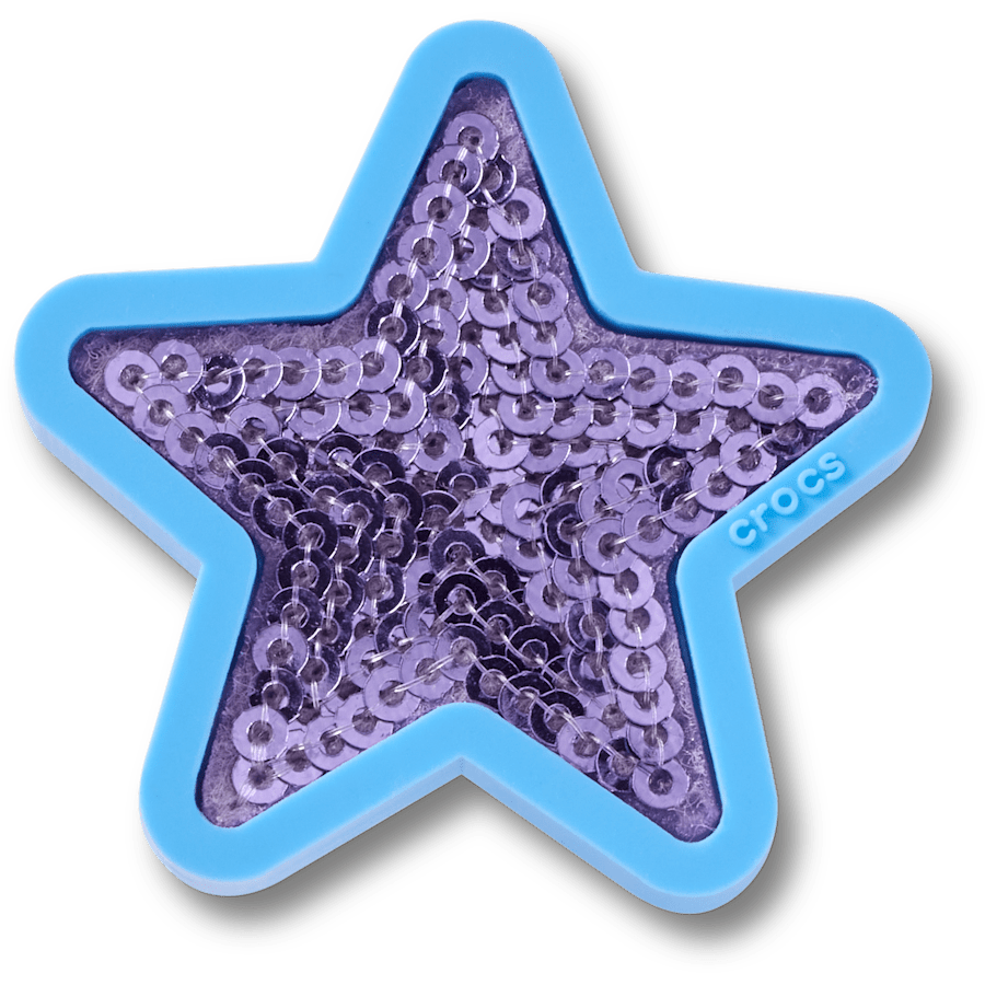 Purple Sequin Star Jibbitz™ charms for Women|Men