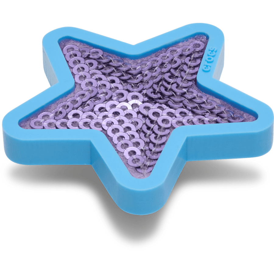 Purple Sequin Star Jibbitz™ charms for Women|Men