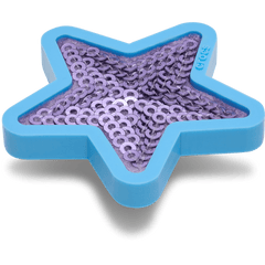 Purple Sequin Star Jibbitz™ charms for Women|Men