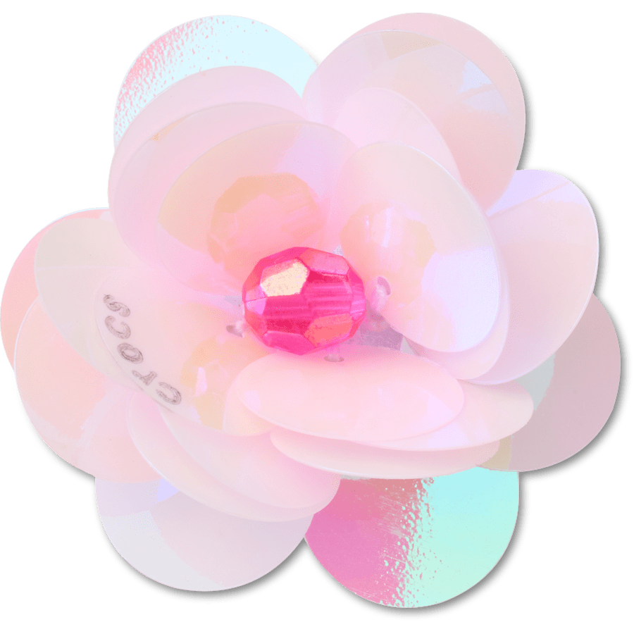 Sequin Pink Flower Jibbitz™ charms for Women|Men