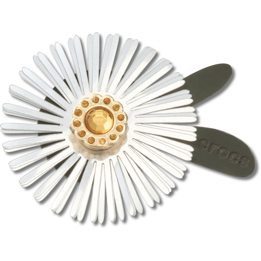 Silver Sequin Flower Jibbitz™ charms for Women|Men