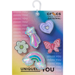 Funky Girly Icons 5 Pack Jibbitz™ charms for Women|Men|Jibbitz™ Charms